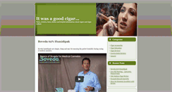 Desktop Screenshot of itwasagoodcigar.com